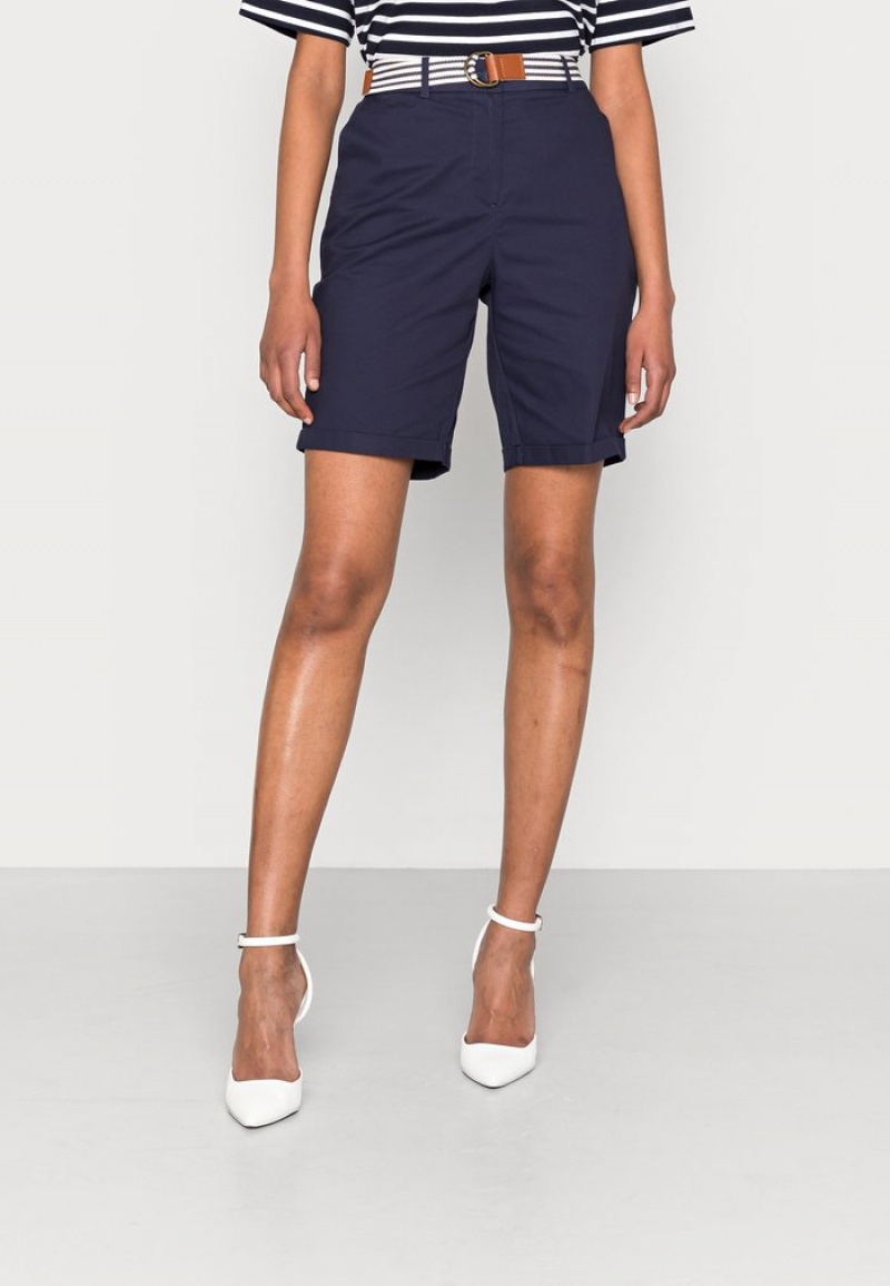 Anna Field Buy Shorts Broek Dames Donkerblauw | NL-3145290-LI