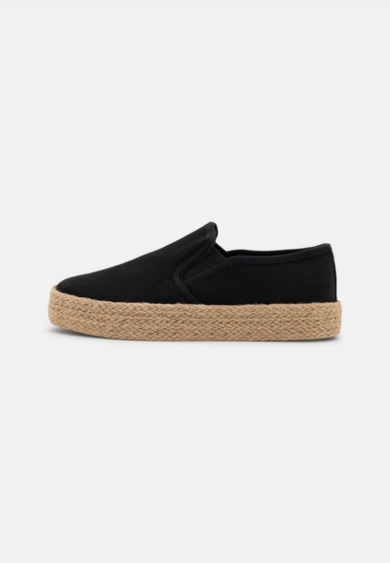 Anna Field Cheap Espadrilles Laag Schoenen Dames Zwart | NL-3086725-NB