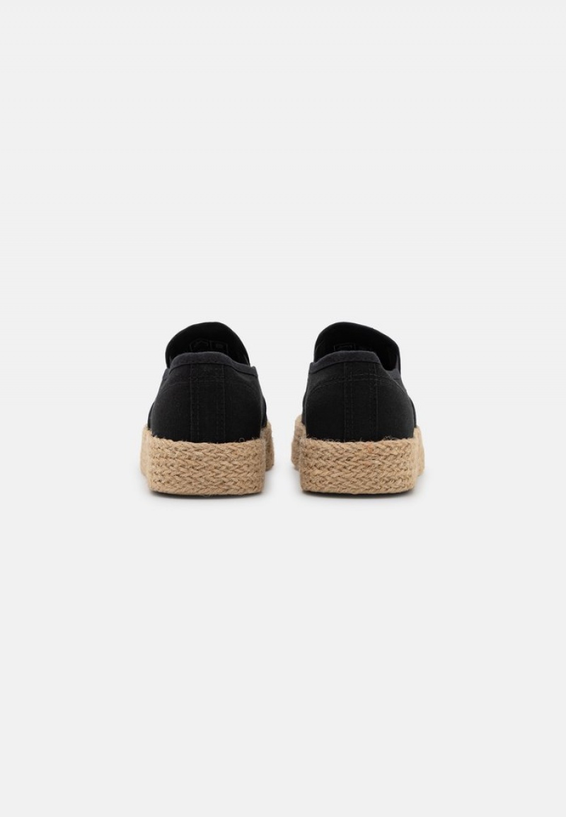 Anna Field Cheap Espadrilles Laag Schoenen Dames Zwart | NL-3086725-NB