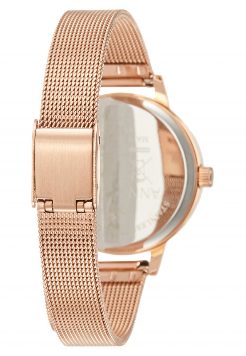 Anna Field Cheap Horloge Dames Roze Goud | NL-9042617-LK