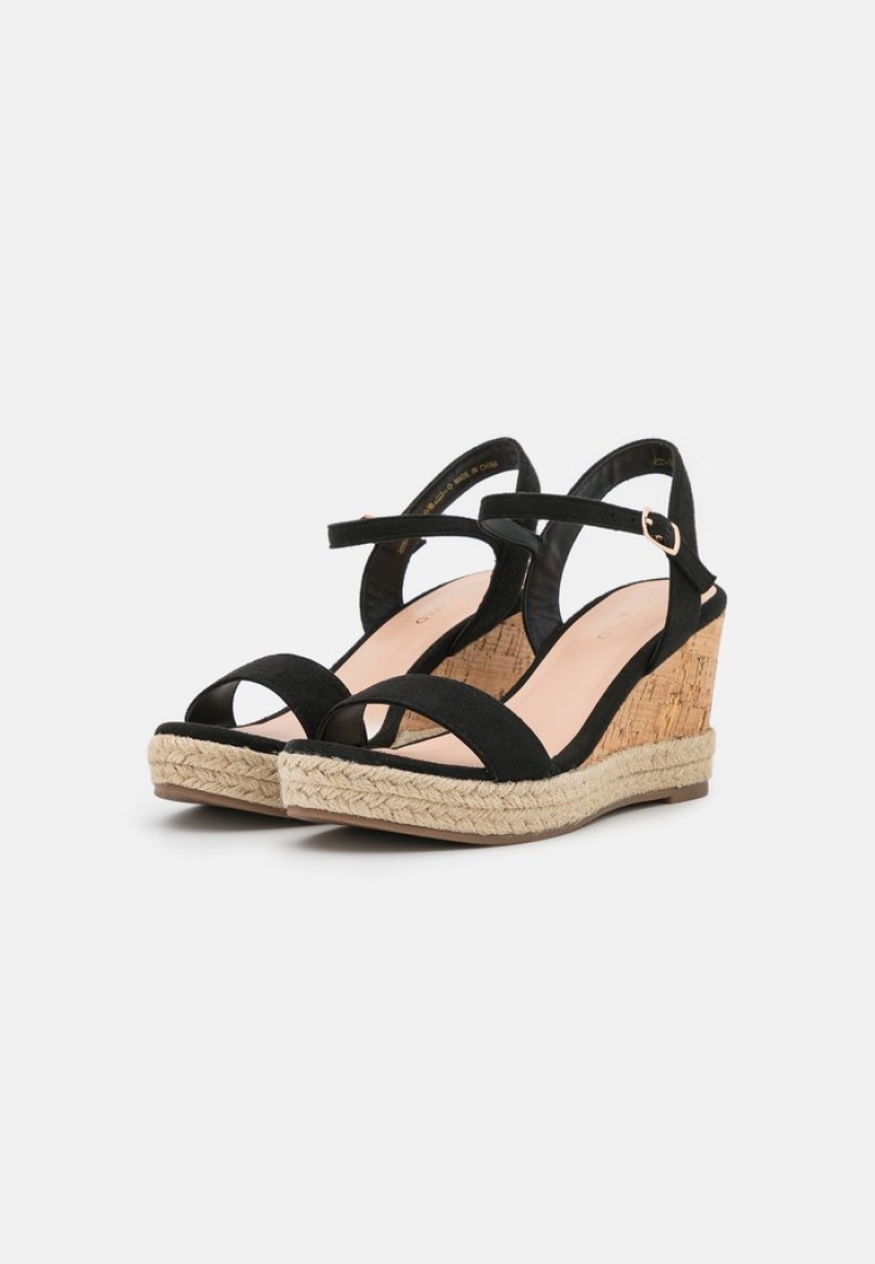 Anna Field Cheap Platform Sandalen Dames Zwart | NL-2873916-MO