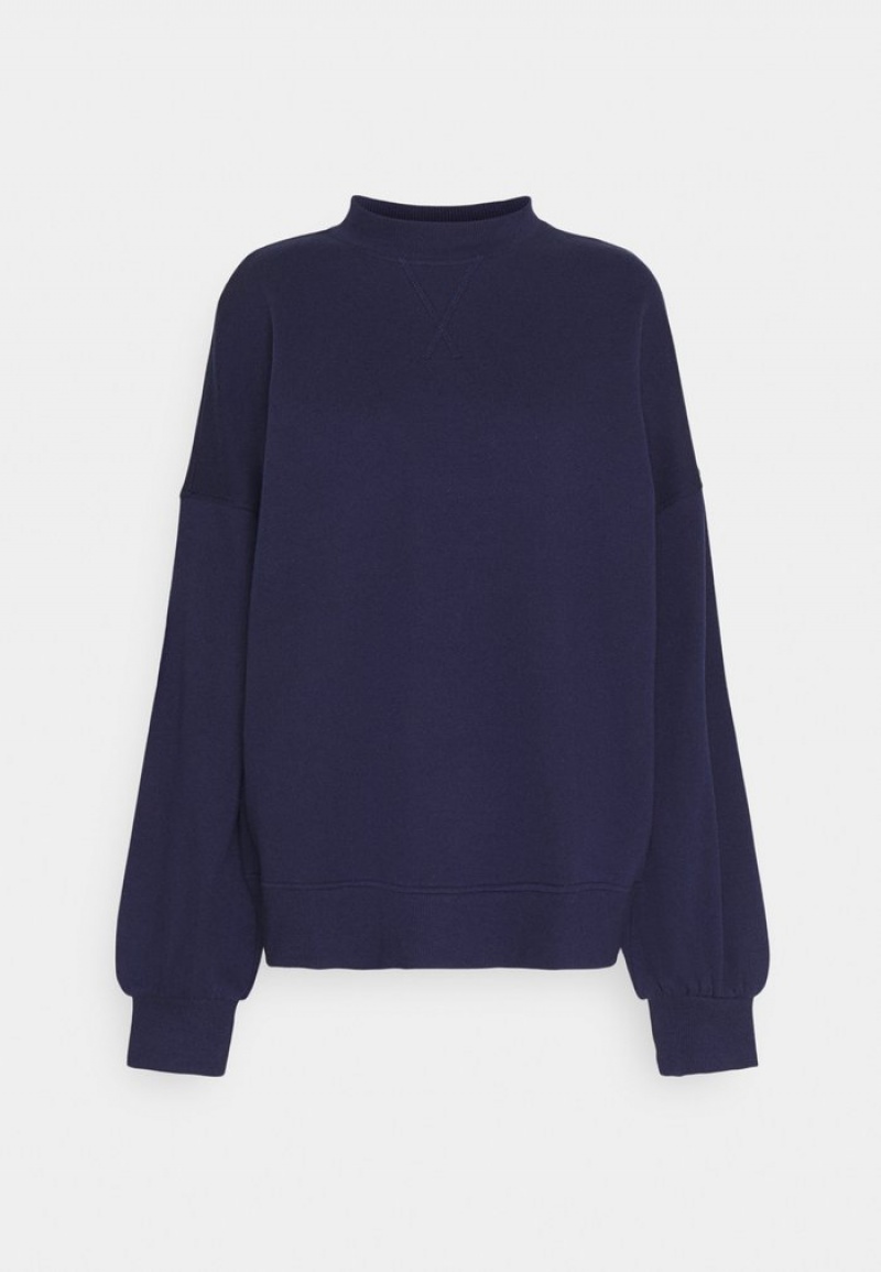 Anna Field Cheap Sweatshirt Pullover Dames Donkerblauw | NL-6091385-CT