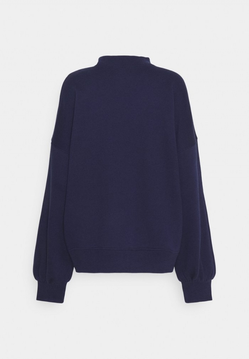 Anna Field Cheap Sweatshirt Pullover Dames Donkerblauw | NL-6091385-CT