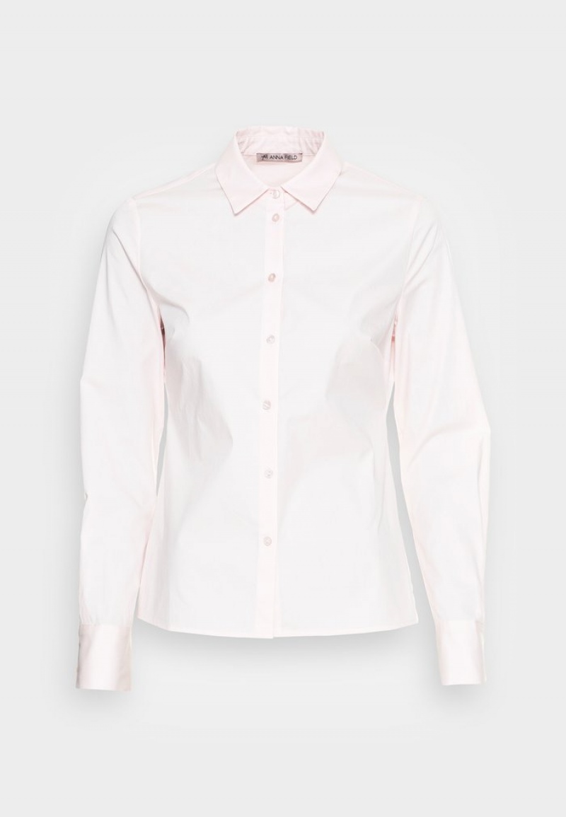 Anna Field Cheapest Button-Down Blouse Dames Roze | NL-0724518-EV