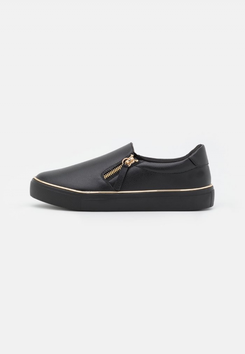 Anna Field Cheapest Comfort Slip-Ons Laag Schoenen Dames Zwart | NL-0531692-AZ