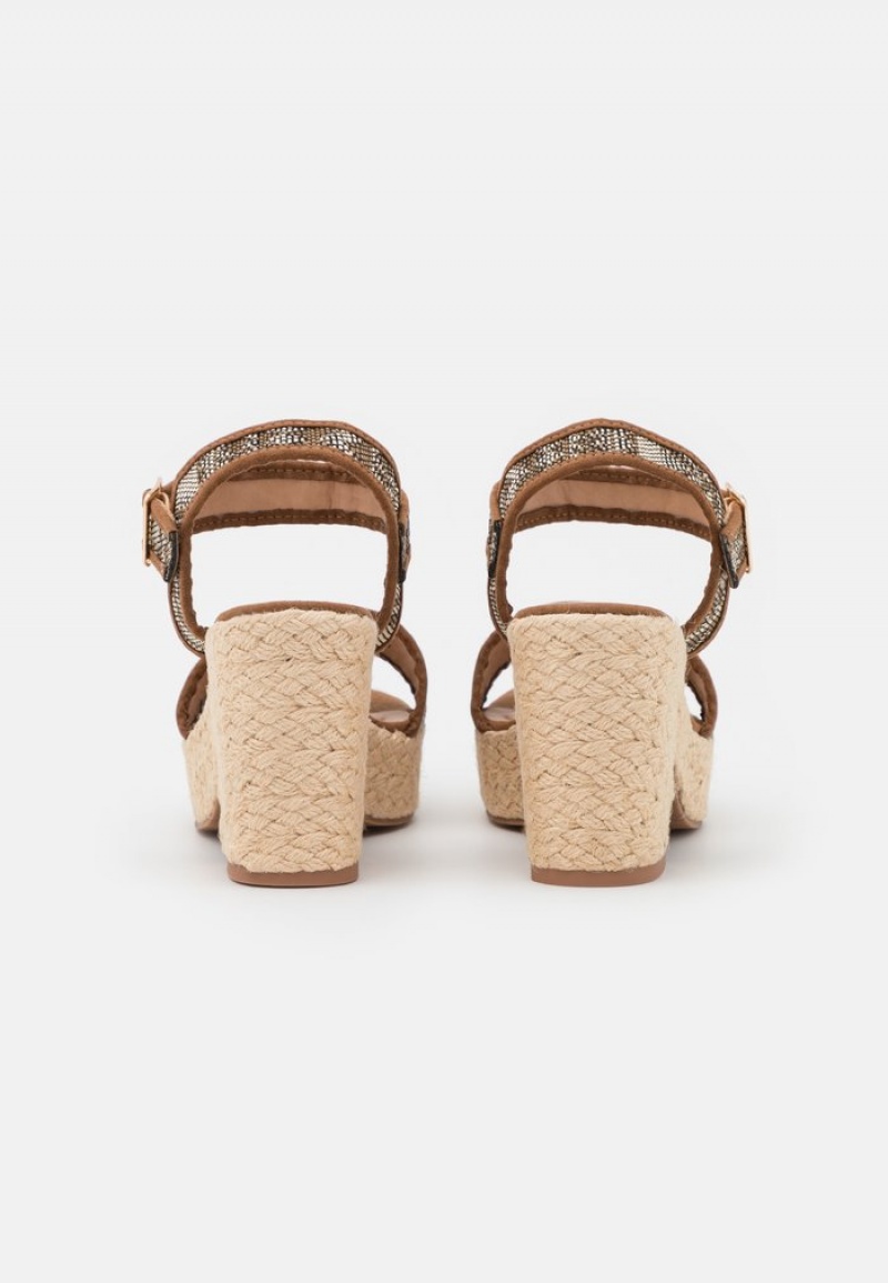 Anna Field Cheapest Platform Sandalen Dames Beige | NL-8153926-DB