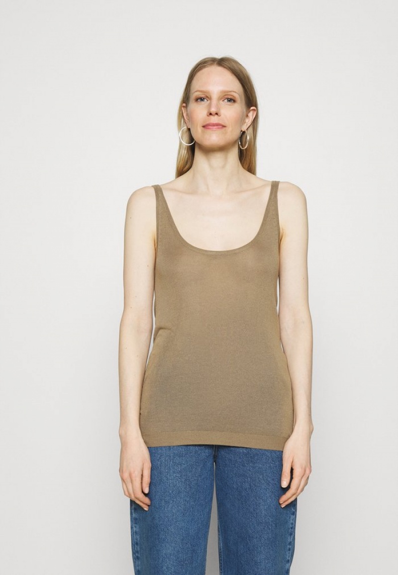 Anna Field Cheapest Top T-Shirt Dames Grijs | NL-1392478-QP