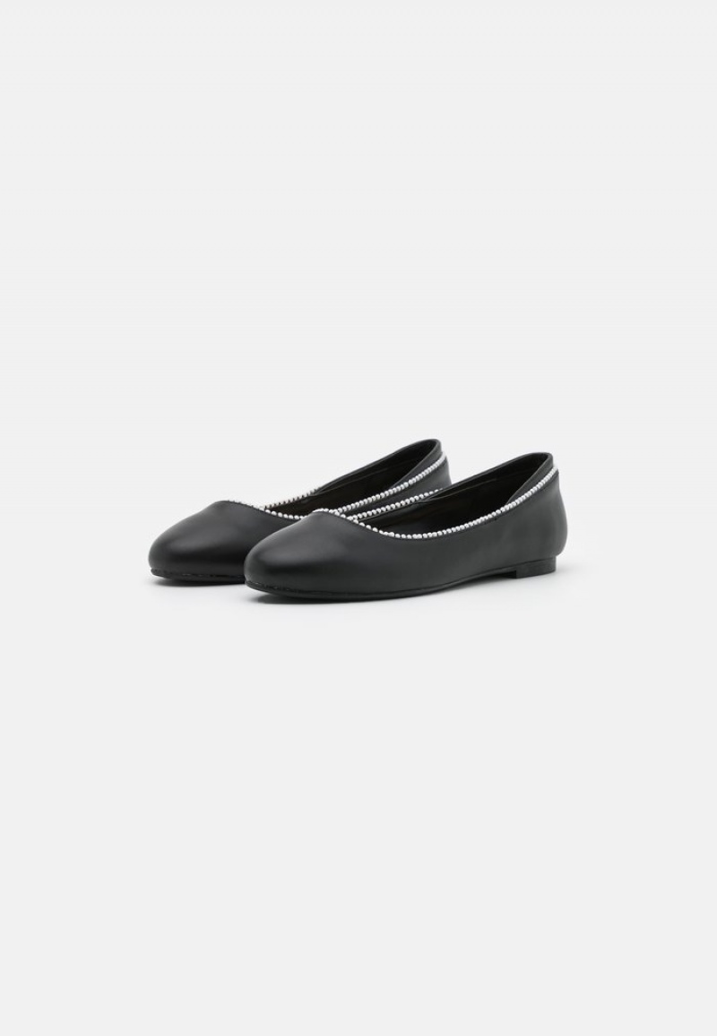 Anna Field Coupon Ballet Pumps Ballerina Schoenen Dames Zwart | NL-7598130-ZO