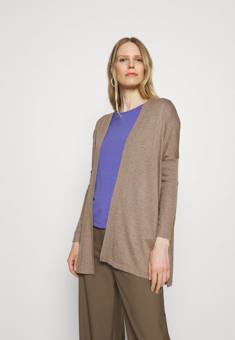 Anna Field Coupon Cardigan Dames Beige | NL-1279650-IC