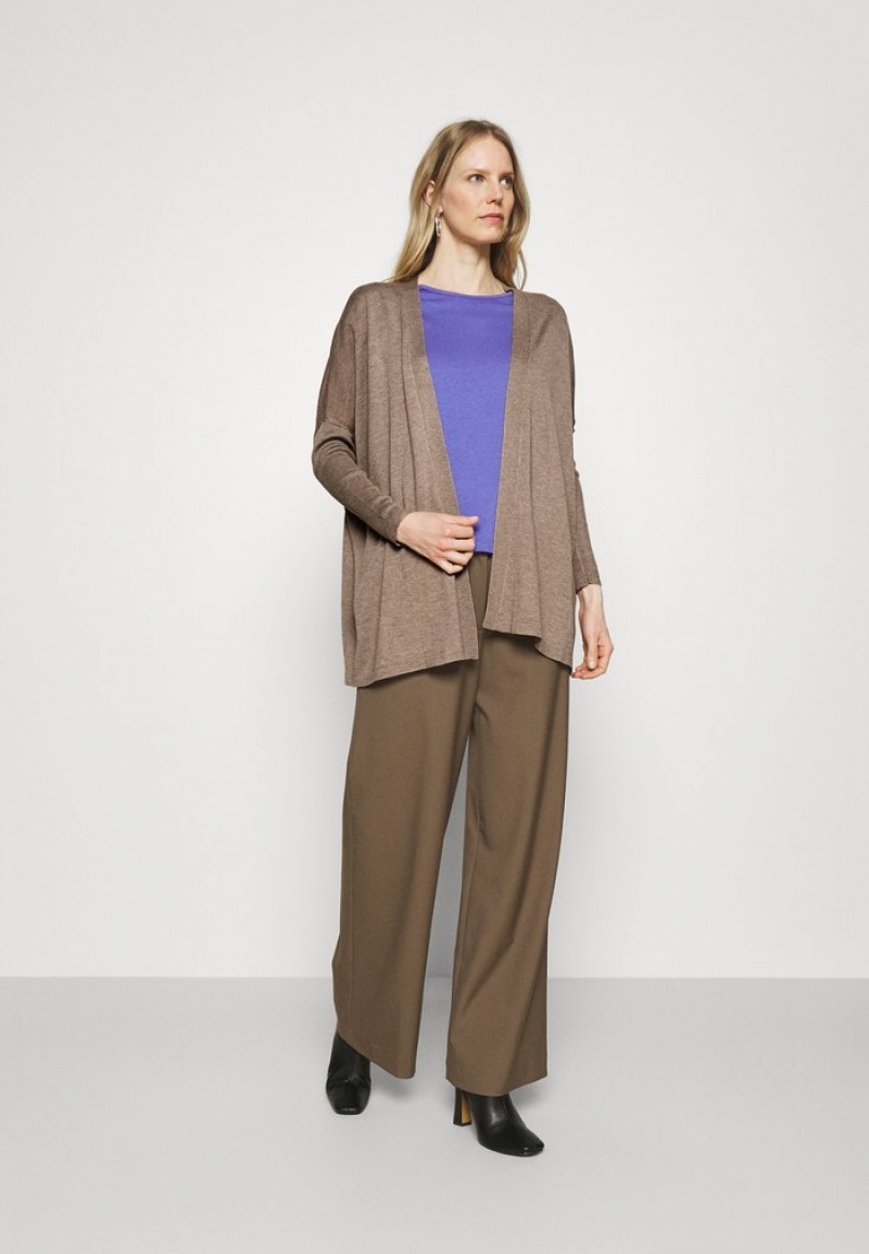 Anna Field Coupon Cardigan Dames Beige | NL-1279650-IC