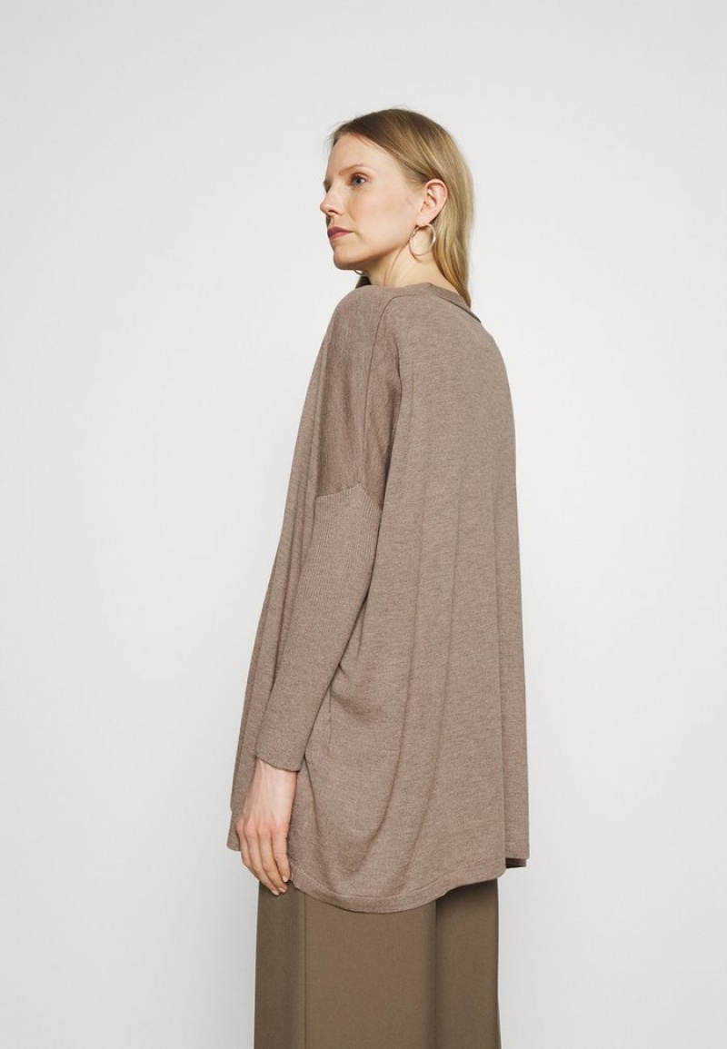 Anna Field Coupon Cardigan Dames Beige | NL-1279650-IC