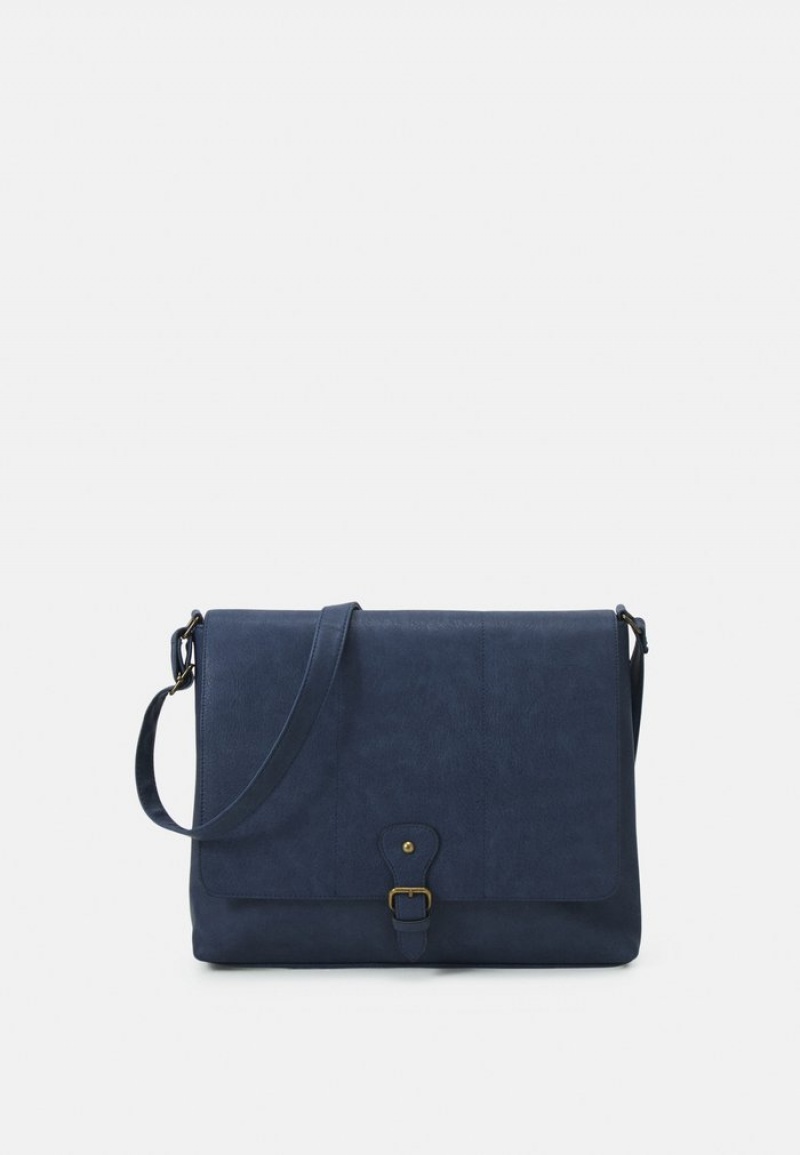 Anna Field Coupon Laptoptassen Dames Blauw | NL-5681497-JW