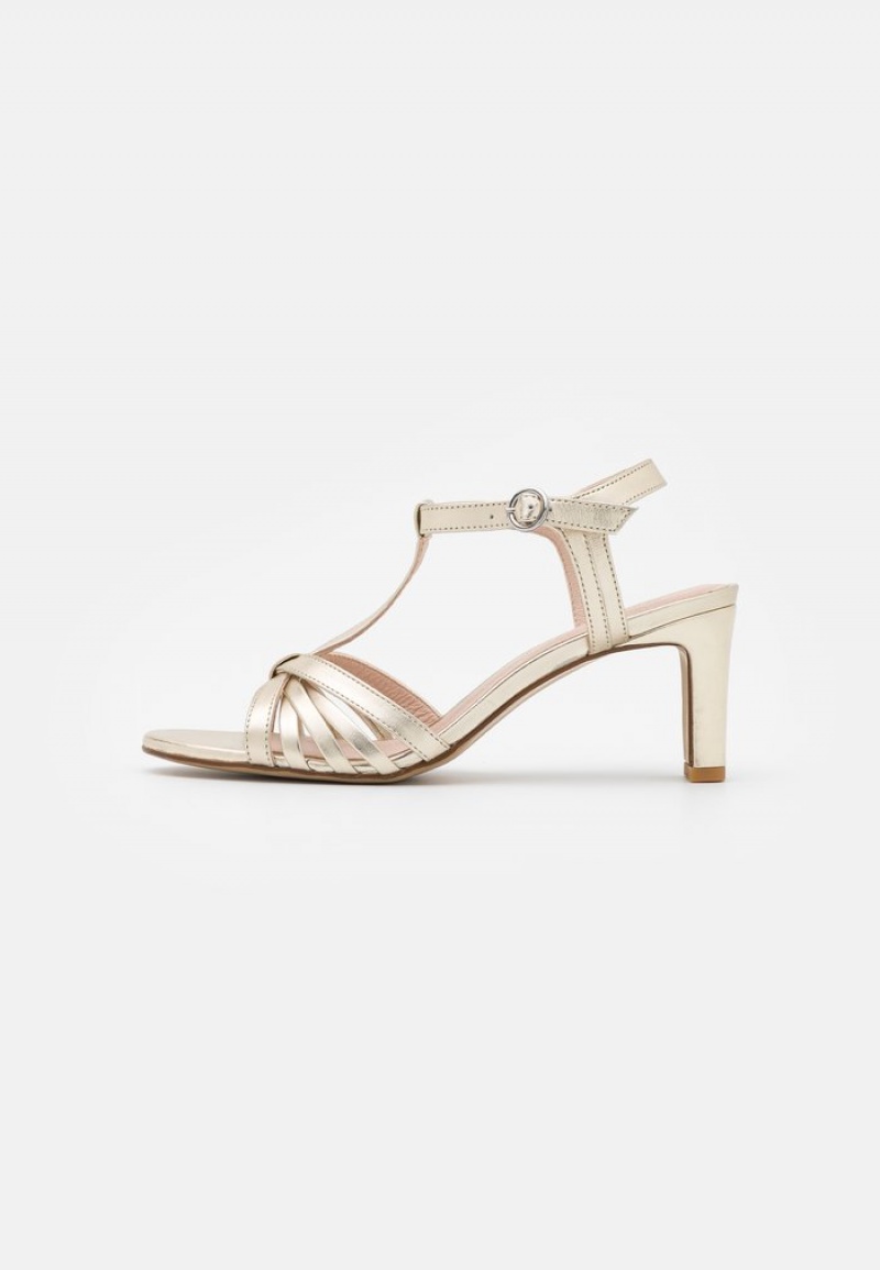 Anna Field Coupon Sandalen Dames Goud | NL-9013476-IA