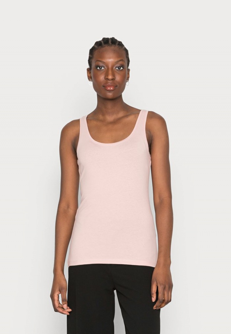 Anna Field Deals Basic Tank 3Er Pack Top T-Shirt Dames Donkerblauw | NL-1542037-GQ