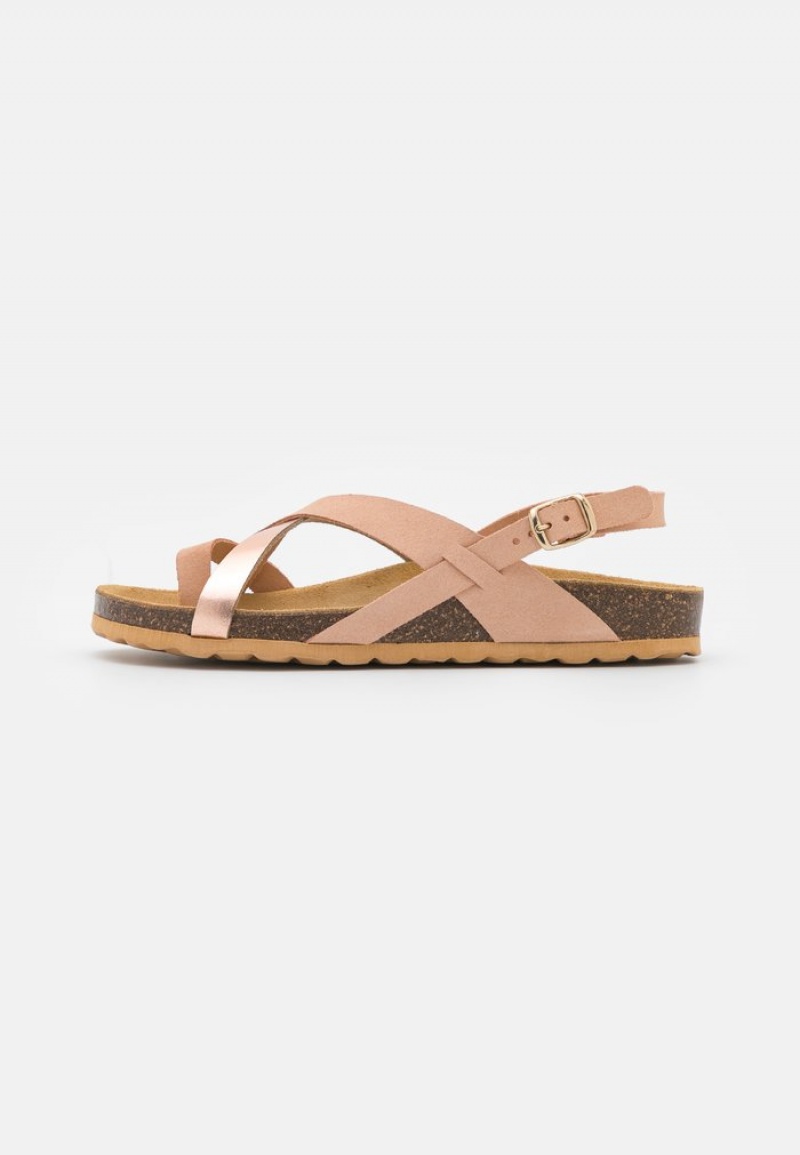 Anna Field Deals T-Bar Sandalen Dames Roze | NL-0637591-MP