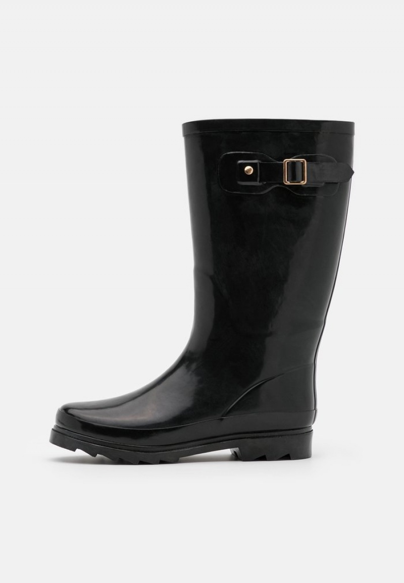 Anna Field Deals Wellies Laarzen Dames Zwart | NL-5092738-XC