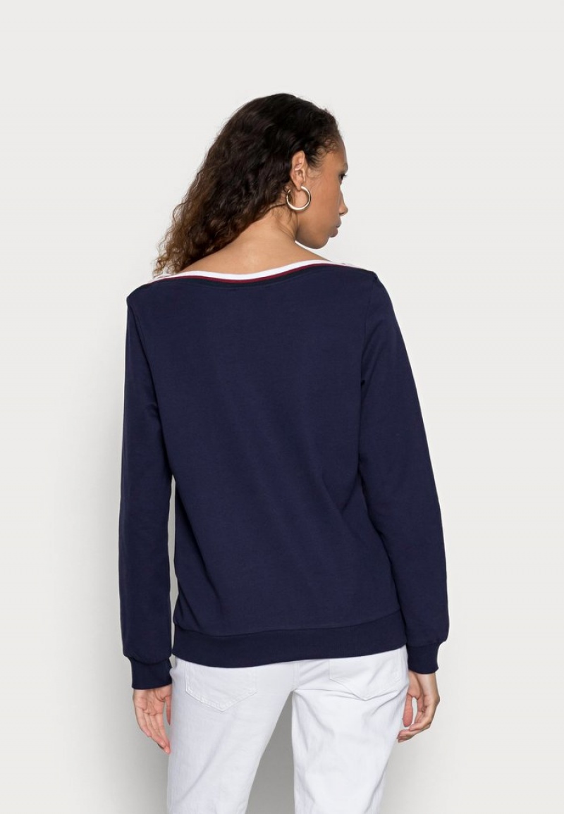 Anna Field Discount Boot Neck Sweatshirt Pullover Dames Donkerblauw | NL-1765824-XY