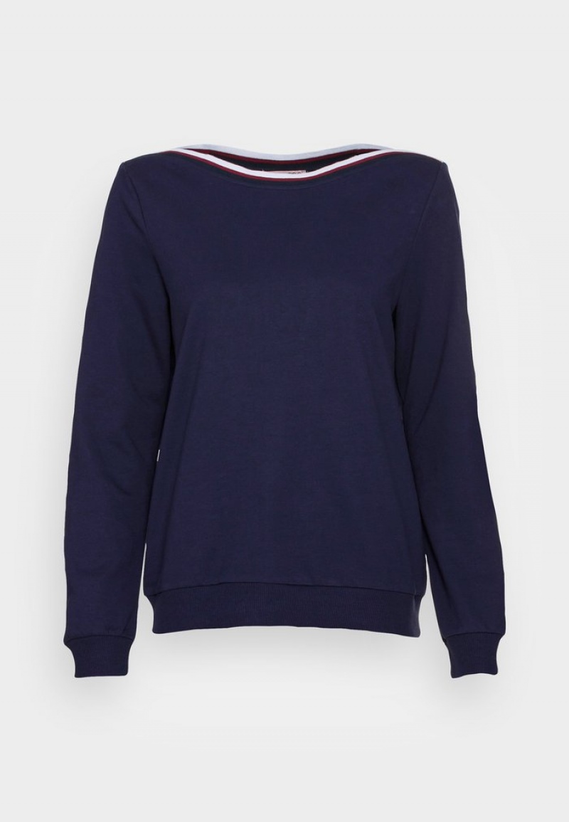 Anna Field Discount Boot Neck Sweatshirt Pullover Dames Donkerblauw | NL-1765824-XY