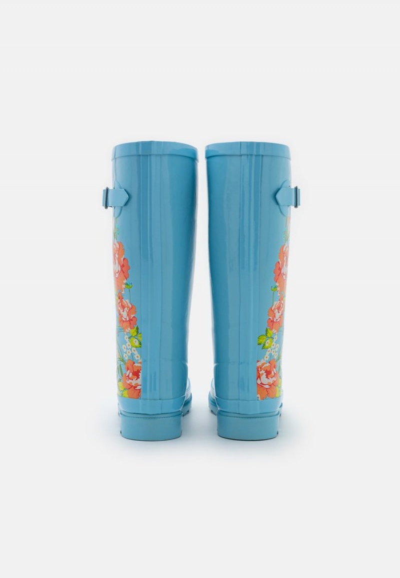 Anna Field Discount Wellies Laarzen Dames Lichtblauw | NL-1346792-VI