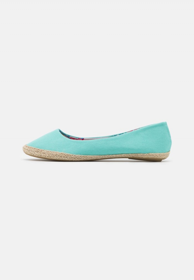 Anna Field Flash Sale Espadrilles Ballerina Schoenen Dames Mintgroen | NL-8317624-XF