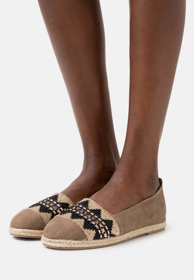 Anna Field Flash Sale Espadrilles Laag Schoenen Dames Groen | NL-0457369-PV