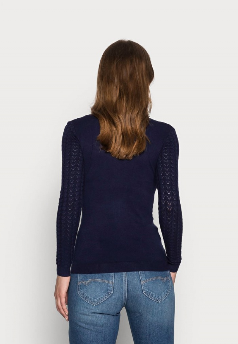 Anna Field Flash Sale Jumper Pullover Dames Donkerblauw | NL-6740815-NL