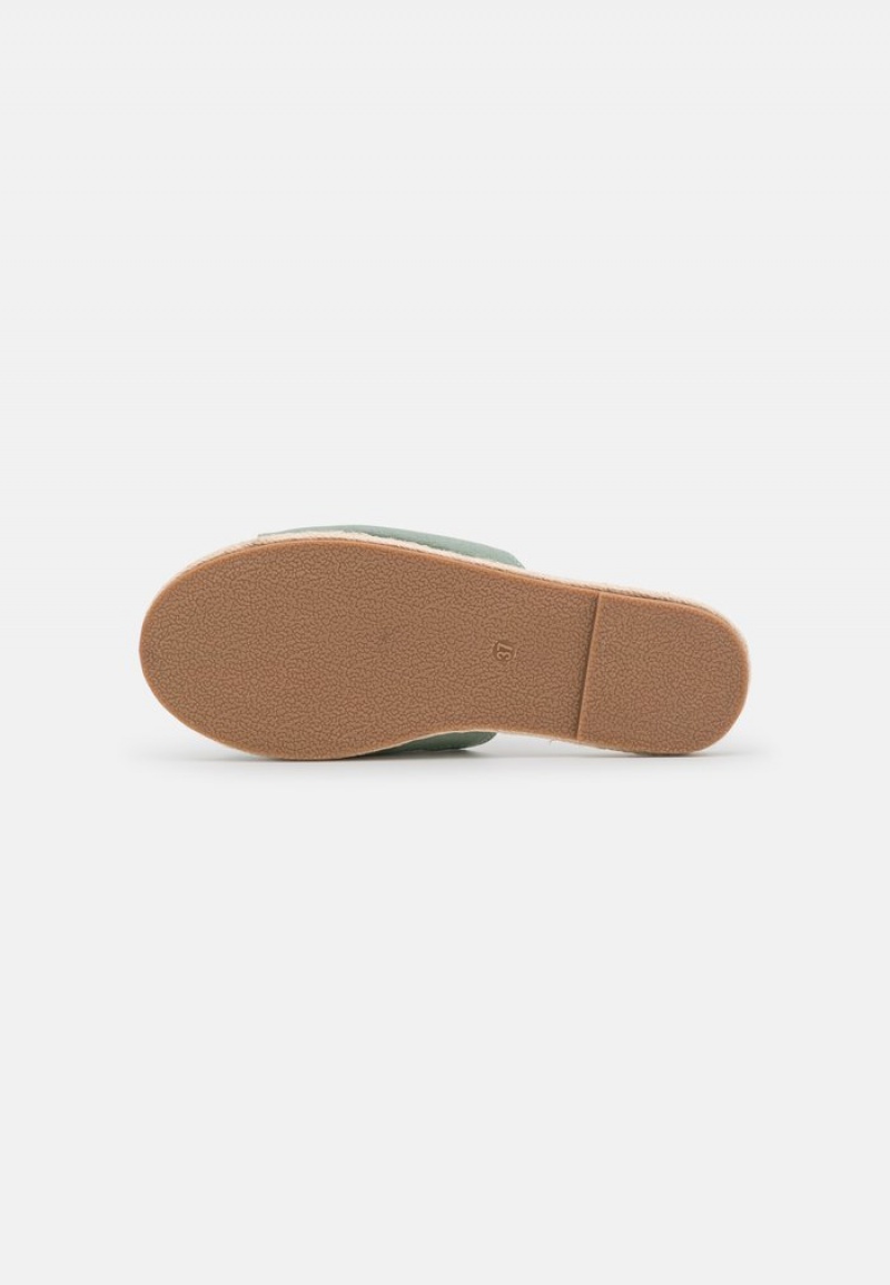 Anna Field Flash Sale Mules Dames Mintgroen | NL-7391462-FJ