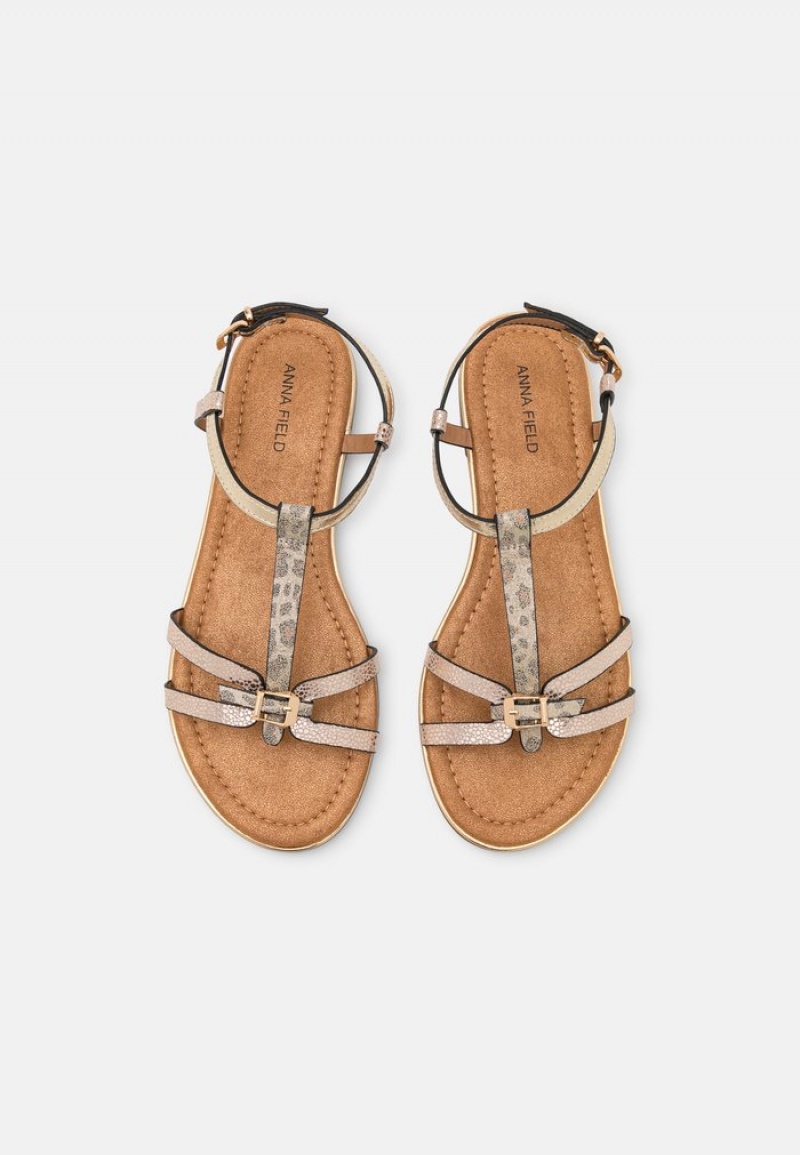 Anna Field Flash Sale Sandalen Dames Goud | NL-5913042-RV