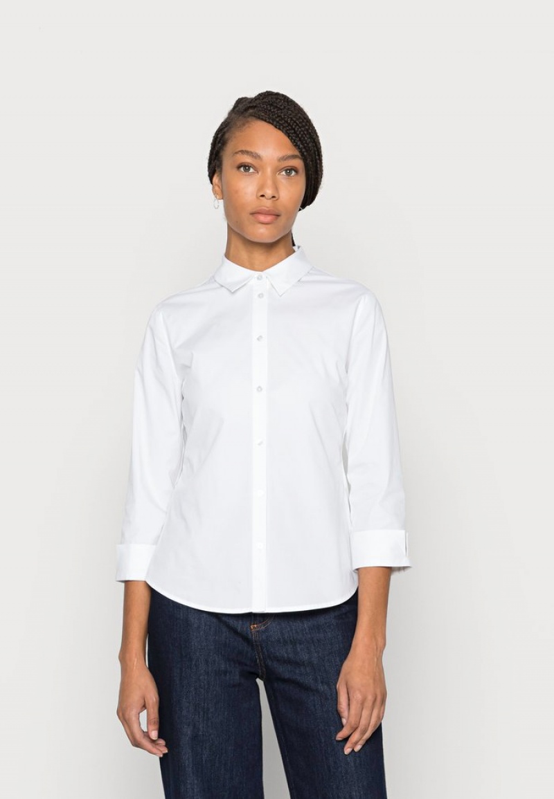 Anna Field Hot Sale Button-Down Blouse Dames Wit | NL-1346750-XJ