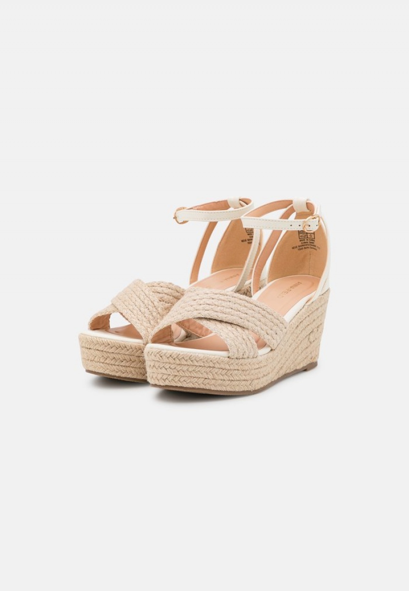 Anna Field Hot Sale Espadrilles Sandalen Dames Beige | NL-6489032-BI