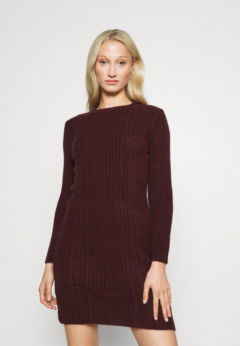 Anna Field Hot Sale Jumper Jurk Dames Bordeaux | NL-1439620-ET