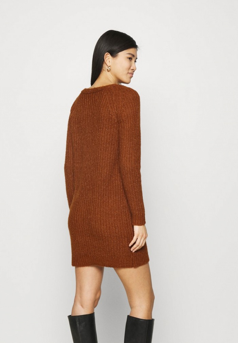 Anna Field Hot Sale Jumper Jurk Dames Bruin | NL-9514038-TD