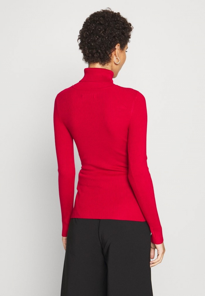 Anna Field Hot Sale Turtle Neck Jumper Pullover Dames Rood | NL-1305267-YO