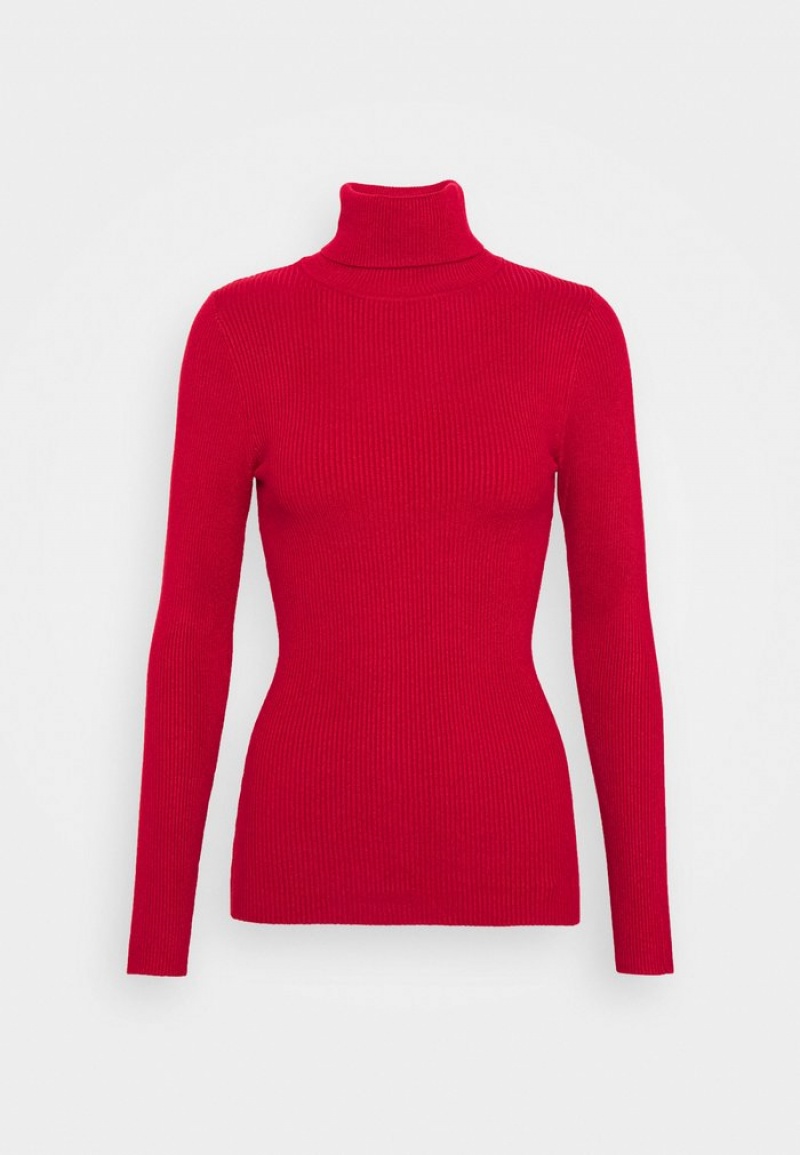 Anna Field Hot Sale Turtle Neck Jumper Pullover Dames Rood | NL-1305267-YO