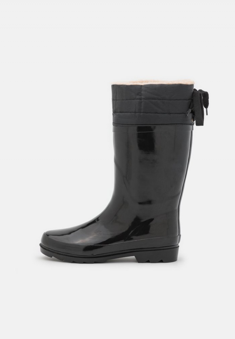 Anna Field Hot Sale Wellies Laarzen Dames Zwart | NL-6540731-WZ