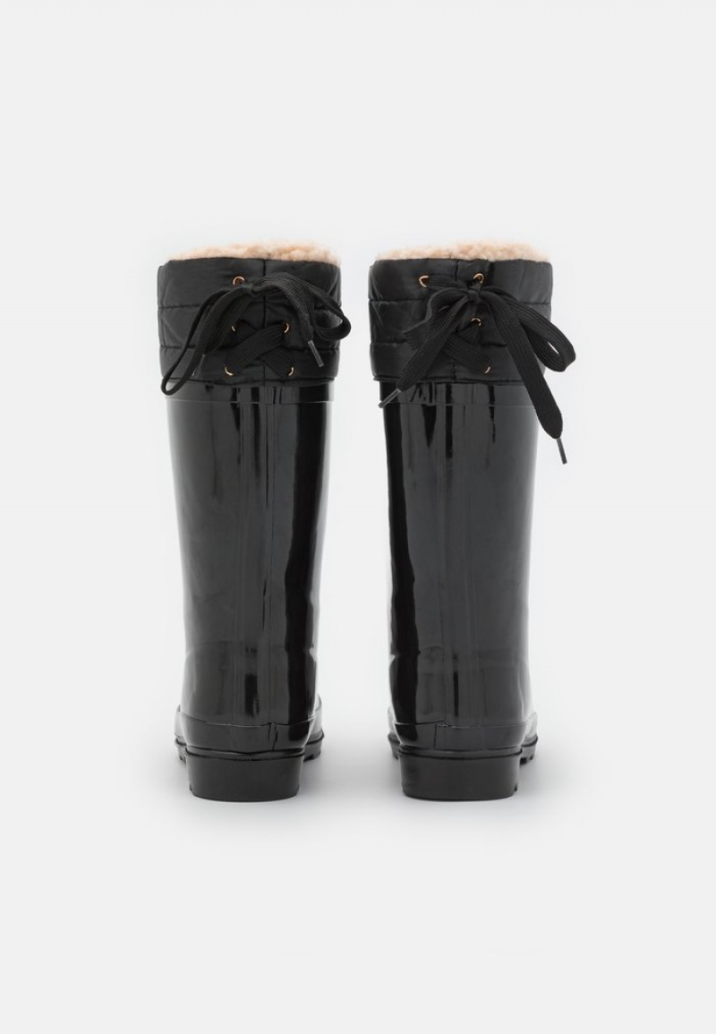 Anna Field Hot Sale Wellies Laarzen Dames Zwart | NL-6540731-WZ