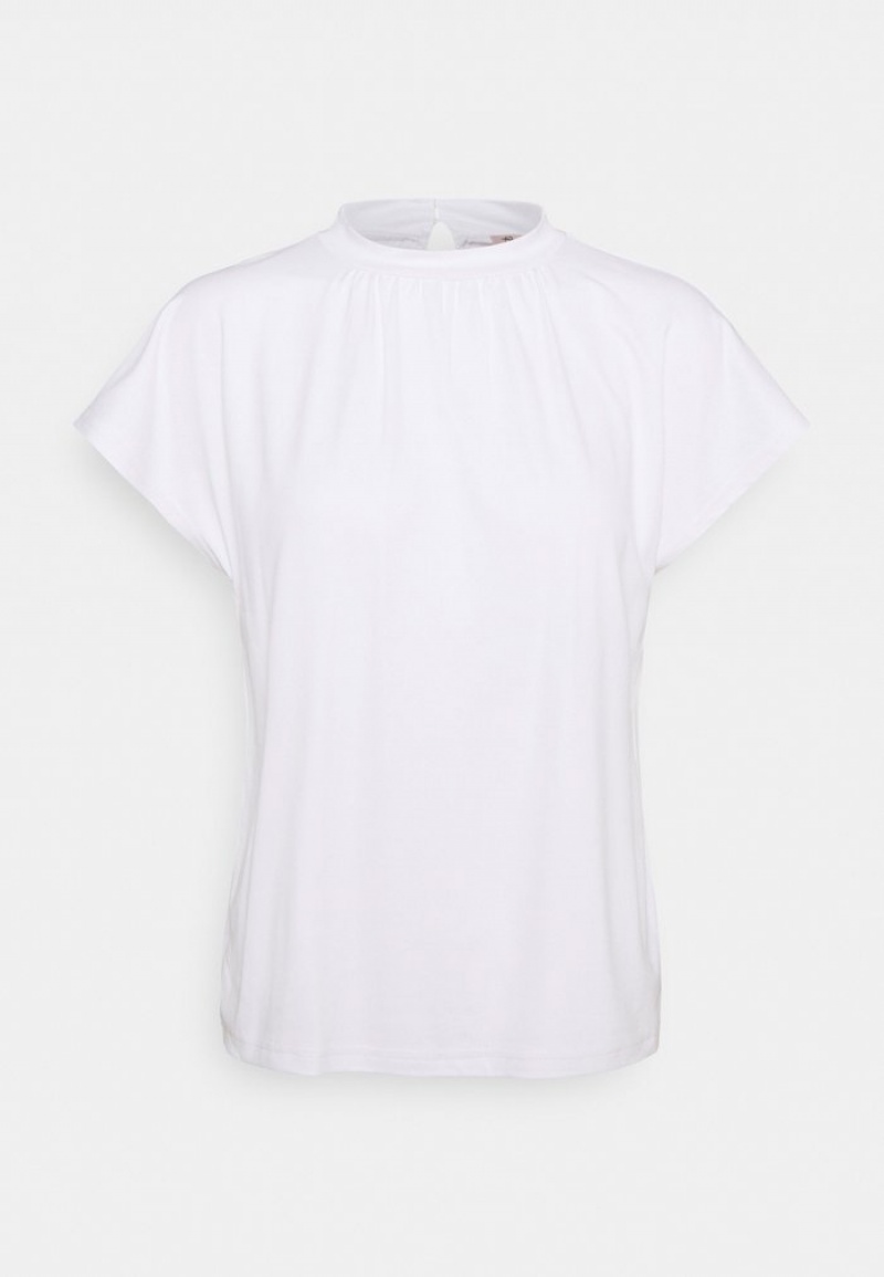 Anna Field New Basic T-Shirt Dames Wit | NL-0271985-CQ