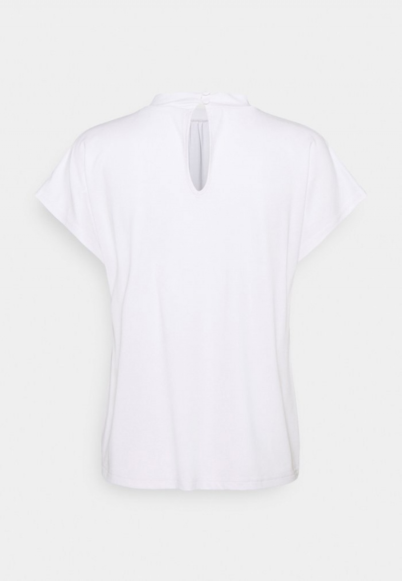 Anna Field New Basic T-Shirt Dames Wit | NL-0271985-CQ