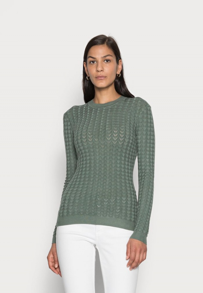 Anna Field New Jumper Pullover Dames Groen | NL-2598403-IY