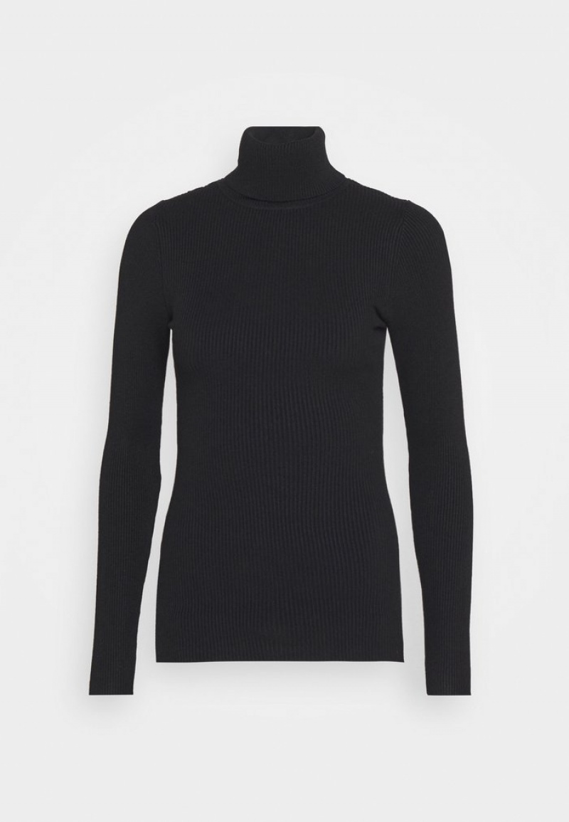 Anna Field New Turtle Neck Jumper Pullover Dames Zwart | NL-7415926-RO