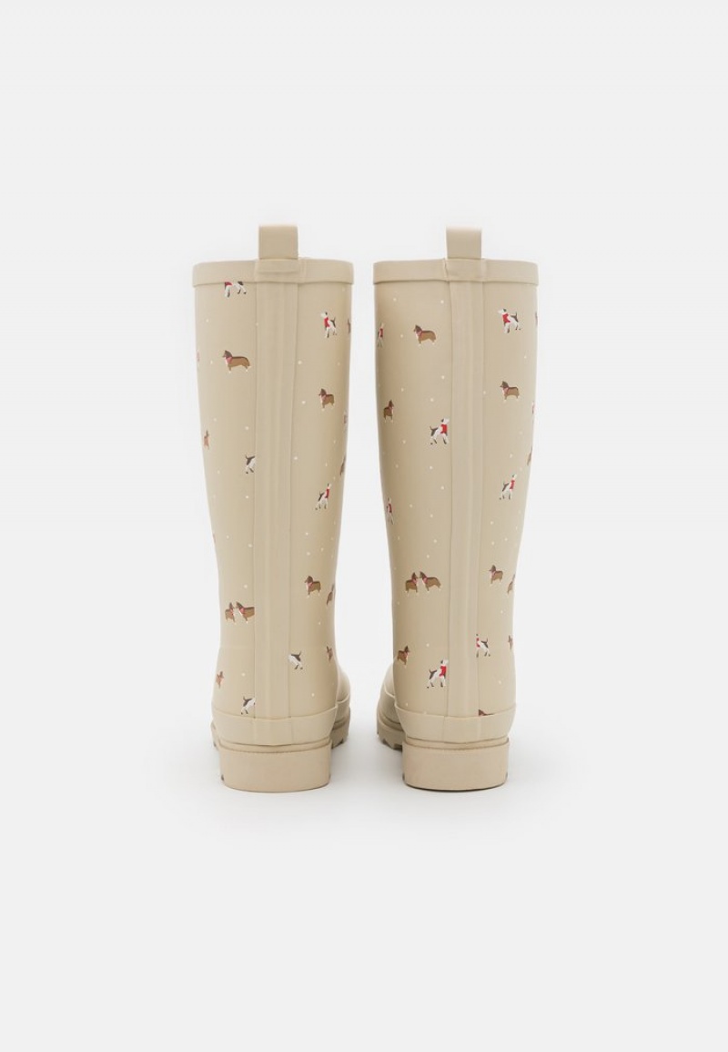 Anna Field New Wellies Laarzen Dames Beige | NL-4582710-PO