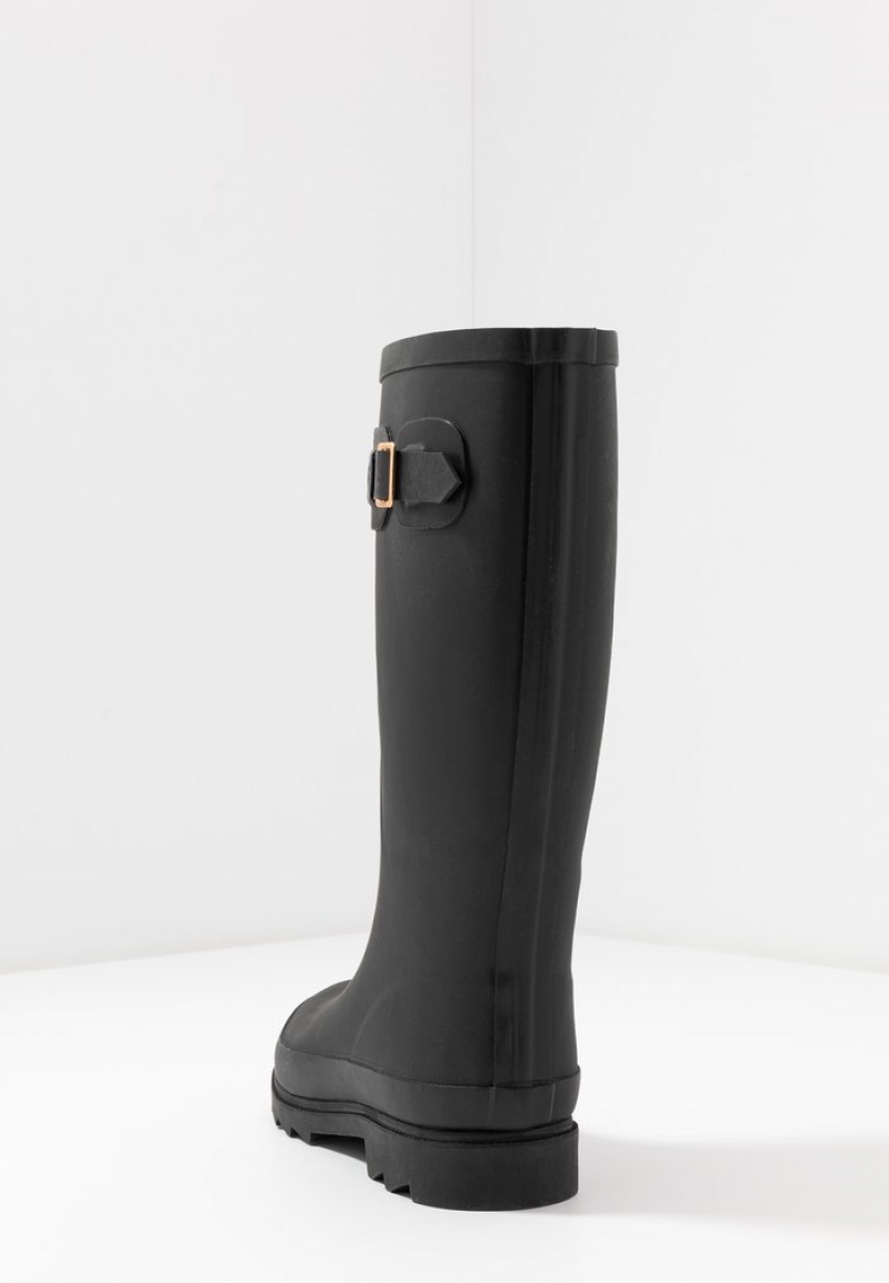 Anna Field New Wellies Laarzen Dames Zwart | NL-5209346-AS