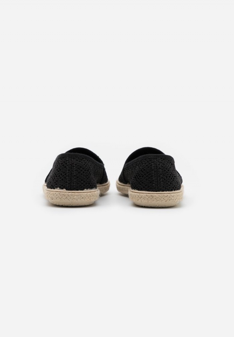 Anna Field Outlet Espadrilles Laag Schoenen Dames Zwart | NL-7168392-QO