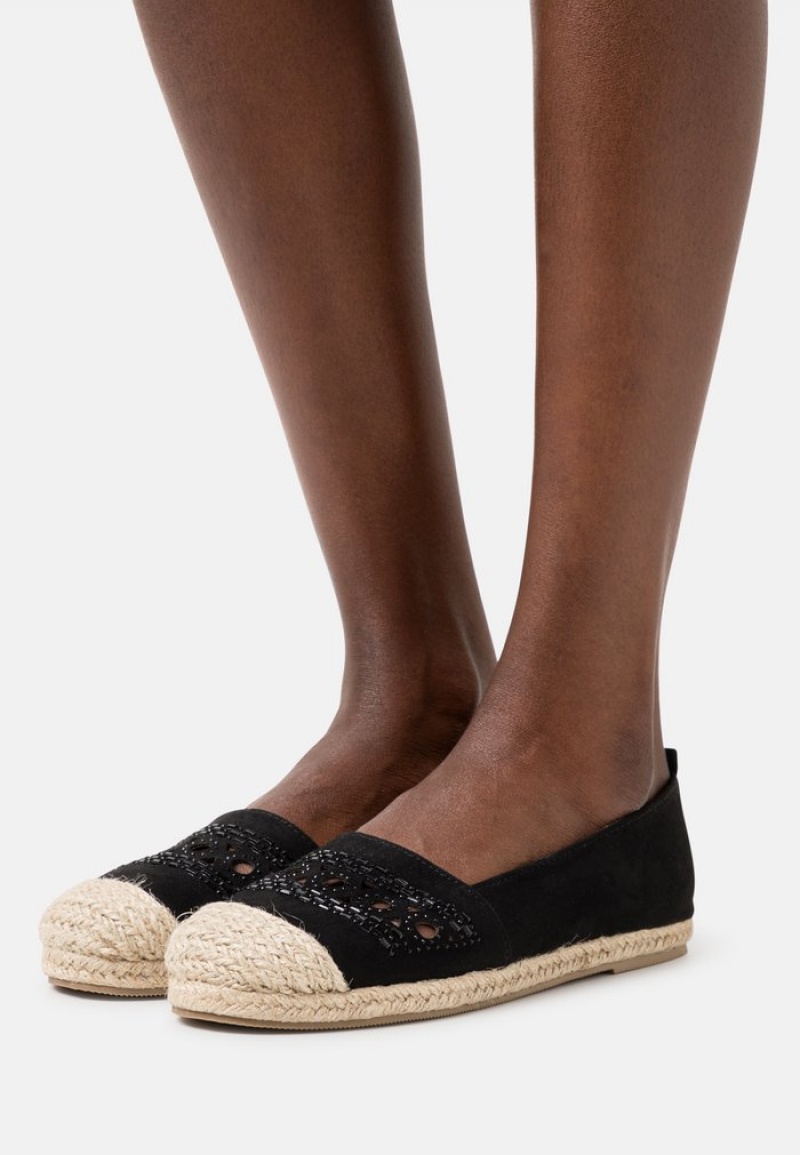 Anna Field Outlet Espadrilles Laag Schoenen Dames Zwart | NL-5301829-XI