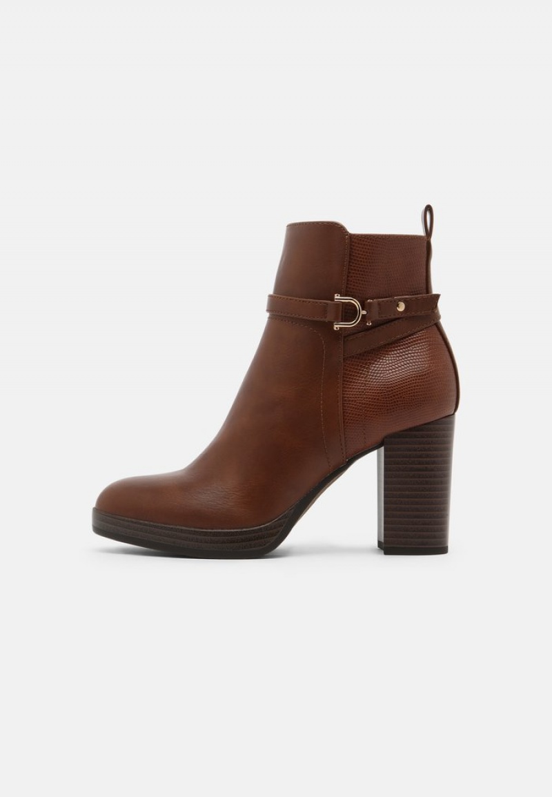 Anna Field Outlet Klassieke Enkellaarzen Dames Bruin | NL-9130874-LV