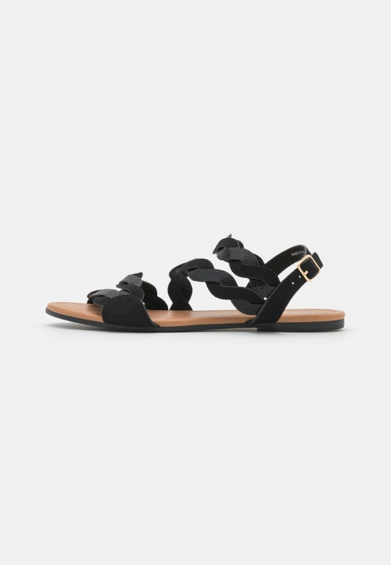 Anna Field Outlet Sandalen Dames Zwart | NL-8307245-QF