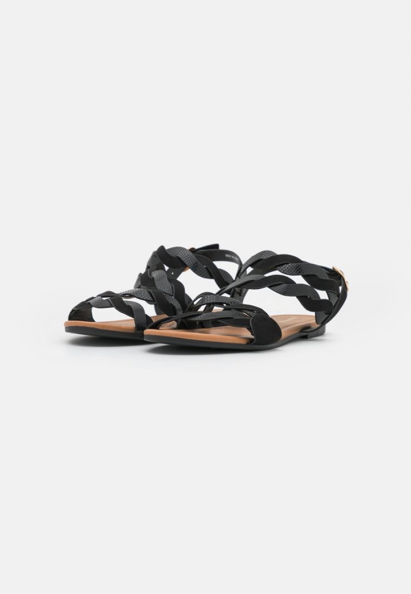 Anna Field Outlet Sandalen Dames Zwart | NL-8307245-QF