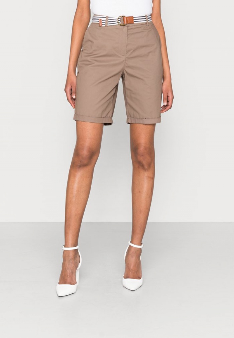 Anna Field Outlet Shorts Broek Dames Grijs Bruin | NL-6205873-ST