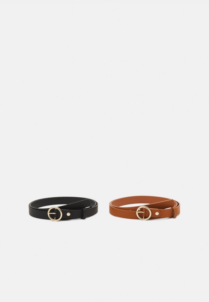 Anna Field Promo 2 Pack Riem Dames Zwart | NL-2970638-PY