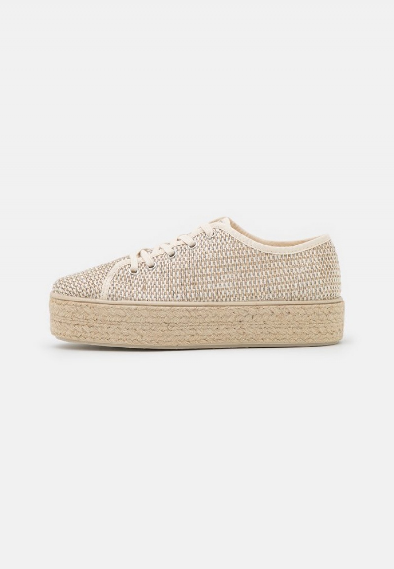 Anna Field Promo Espadrilles Laag Schoenen Dames Goud | NL-6047192-QL